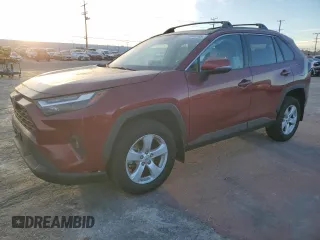 2022 Toyota RAV4 XLE Premium with VIN 2T3C1RFV7NW213905, listed as a Copart auction lot 41846145 with 66,953 mi miles and Salvage Title. Bid and sale history available at carsss.com. Image 1.