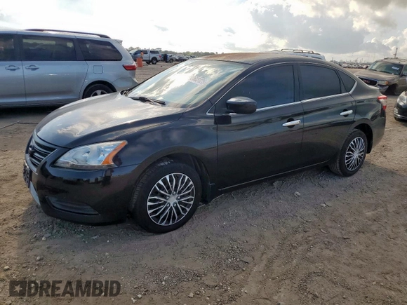 2014 Nissan Sentra SV with VIN 3N1AB7AP2EY277235, listed as a Copart auction lot 62603125 with 95,927 mi miles and Clean title. Bid and sale history available at DreamBid. Image 1.