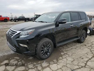 2023 Lexus GX with VIN JTJAM7BX6P5365787, listed as a Copart auction lot 45488285 with 22,101 mi miles and Salvage Title. Bid and sale history available at carsss.com. Image 1.