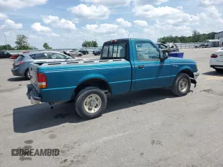1993 Ford Ranger Splash with VIN 1FTCR10X2PUA80703, listed as a Copart auction lot 54696915 with 63,266 mi miles and Salvage Title. Bid and sale history available at carsss.com. Image 3.