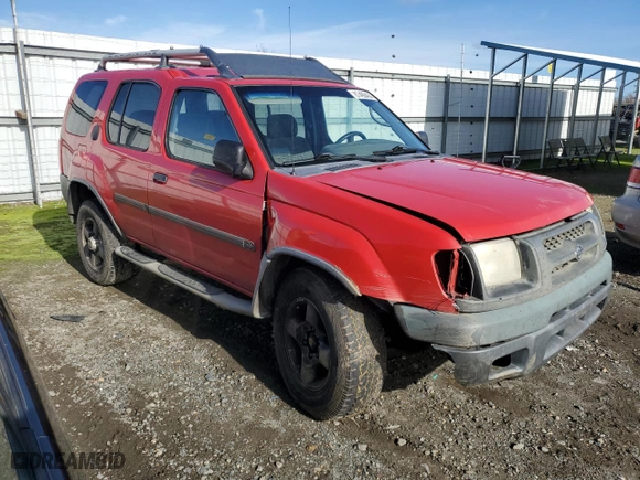 2001 Nissan Xterra XE with VIN 5N1ED28T11C565485, listed as a Copart auction lot 87490404 with 238,044 mi miles and Salvage Title. Bid and sale history available at carsss.com. Image 4.