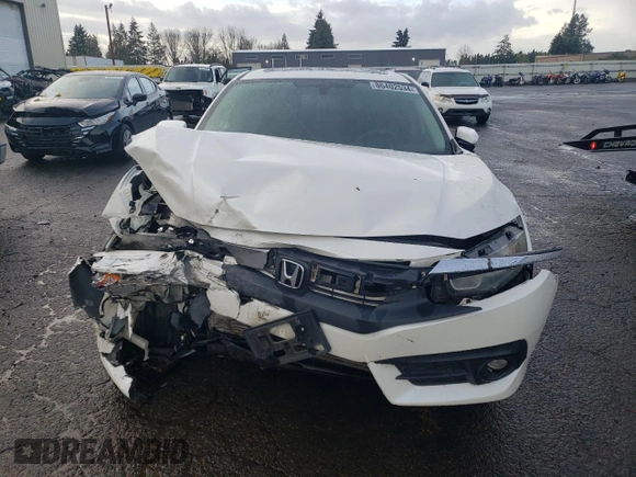 2017 Honda Civic Sedan EX-T with VIN 2HGFC1F36HH639534, listed as a Copart auction lot 86402534 with 0 mi miles and Salvage Title. Bid and sale history available at carsss.com. Image 5.