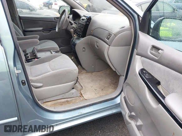 2005 Toyota Sienna CE with VIN 5TDZA23C35S227399, listed as a IAAI auction lot 42360622 with 278,338 mi miles and . Bid and sale history available at DreamBid. Image 5.