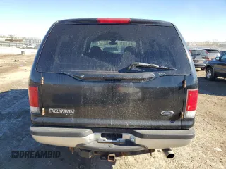 2000 Ford Excursion XLT z VIN 1FMNU41S8YED20078, wystawiony jako Copart lot #80432034 z przebiegiem 233 385 mil mil oraz Szkoda całkowita • Salvage title. Historia ofert i sprzedaży dostępna na DreamBid. Obrazek 6.