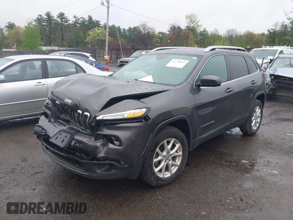 2018 Jeep Cherokee Latitude Plus with VIN 1C4PJMLB9JD529571, listed as a IAAI auction lot 42170042 with 70,300 mi miles and . Bid and sale history available at DreamBid. Image 2.