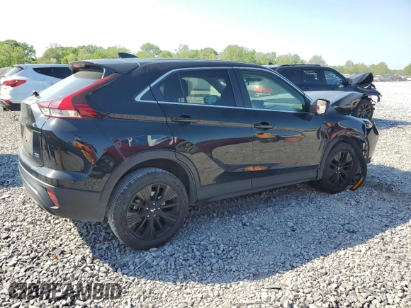 2022 Mitsubishi Eclipse Cross LE z VIN JA4ATVAA3NZ061971, wystawiony jako Copart lot #52570015 z przebiegiem 64 829 mil mil oraz Szkoda całkowita • Salvage title. Historia ofert i sprzedaży dostępna na DreamBid. Obrazek 3.