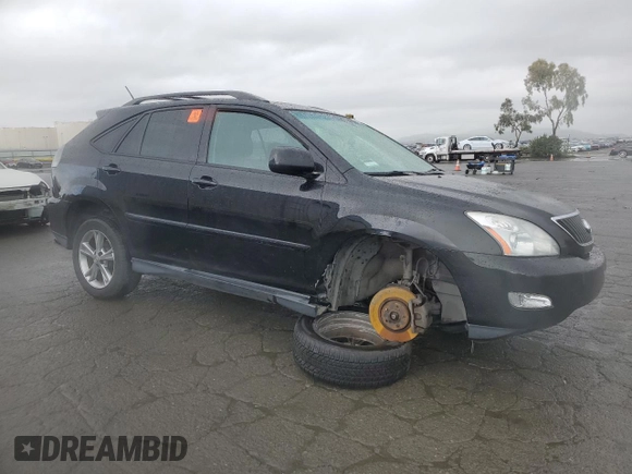 2005 Lexus RX 330 with VIN JTJGA31U350056047, listed as a Copart auction lot 49281395 with 149,810 mi miles and Salvage title. Bid and sale history available at DreamBid. Image 4.
