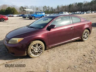 2007 Scion tC Spec with VIN JTKDE177370172683, listed as a Copart auction lot 84940184 with 212,842 mi miles and Salvage Title. Bid and sale history available at carsss.com. Image 1.