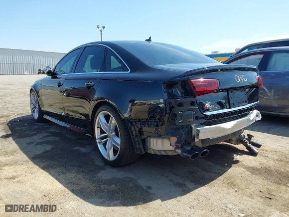 2016 Audi S6 Prestige with VIN WAUH2AFC6GN130251, listed as a IAAI auction lot 41912382 with 72,512 mi miles. Bid and sale history available at carsss.com. Image 3.