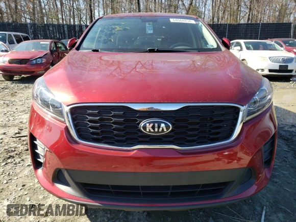 2020 Kia Sorento LX with VIN 5XYPG4A55LG615430, listed as a Copart auction lot 84684434 with 89,096 mi miles and Salvage Title. Bid and sale history available at DreamBid. Image 5.