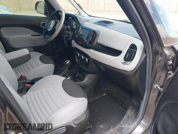 2014 FIAT 500L Easy with VIN ZFBCFABH2EZ003475, listed as a IAAI auction lot 42750417 with 144,930 mi miles and . Bid and sale history available at DreamBid. Image 5.