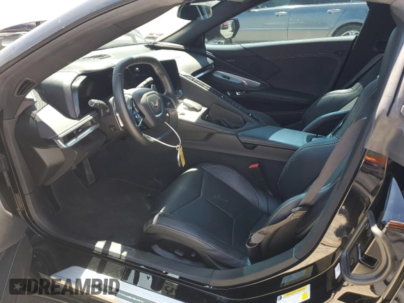 2022 Chevrolet Corvette 1LT with VIN 1G1YA2D49N5103512, listed as a Copart auction lot 54612185 with 18,479 mi miles and Salvage title. Bid and sale history available at DreamBid. Image 7.