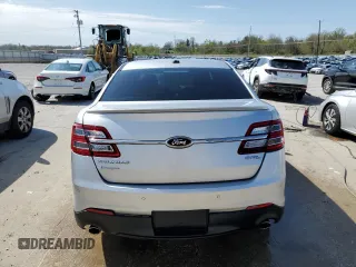 2013 Ford Taurus SEL with VIN 1FAHP2E83DG166492, listed as a Copart auction lot 52167785 with 109,364 mi miles and Salvage Title. Bid and sale history available at carsss.com. Image 6.