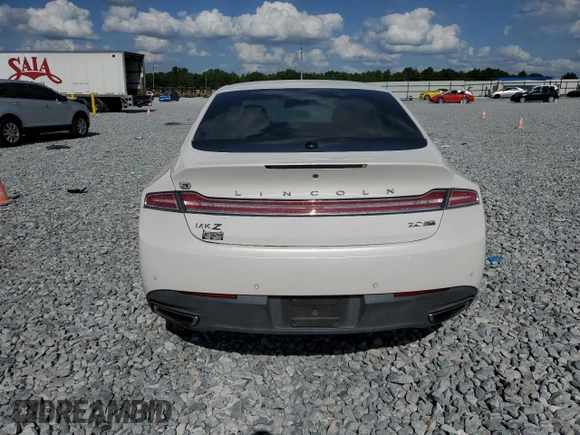 2016 Lincoln MKZ with VIN 3LN6L2J93GR601127, listed as a Copart auction lot 52288765 with 58,871 mi miles and Salvage Title. Bid and sale history available at carsss.com. Image 6.