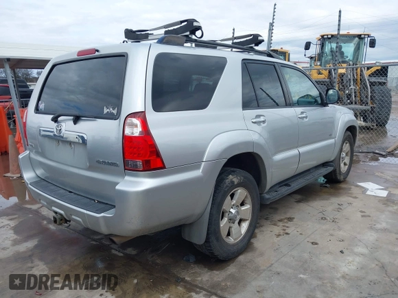 2008 Toyota 4Runner SR5 with VIN JTEZU14R488093169, listed as a IAAI auction lot 41456205 with 178,736 mi miles. Bid and sale history available at carsss.com. Image 4.