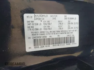 2006 Dodge Durango SXT with VIN 1D4HD38K96F100508, listed as a IAAI auction lot 42637897 with 127,919 mi miles and . Bid and sale history available at DreamBid. Image 9.