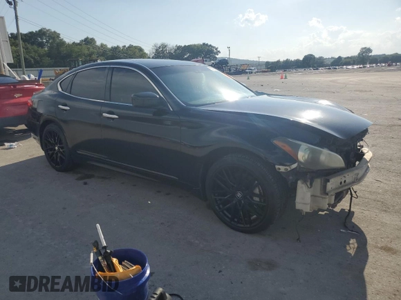 2013 Infiniti M37 with VIN JN1BY1AR3DM600405, listed as a Copart auction lot 65939714 with 145,477 mi miles and Clean Title. Bid and sale history available at carsss.com. Image 4.