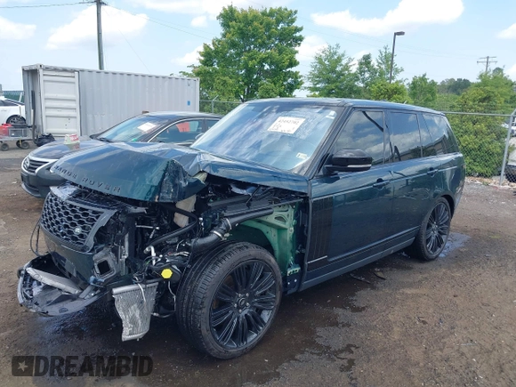 2022 Land Rover Range Rover Westminster с VIN SALGS2SE1NA469668, выставлен на аукционе IAAI как лот 42452702 с пробегом 23 538 миль миль и . История ставок и продаж доступна на DreamBid. Изображение 19.