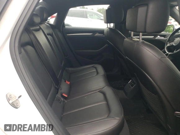 2017 Audi A3 Premium Plus with VIN WAUJ8GFF0H1029924, listed as a Copart auction lot 64680674 with 75,470 mi miles and Salvage Title. Bid and sale history available at DreamBid. Image 10.