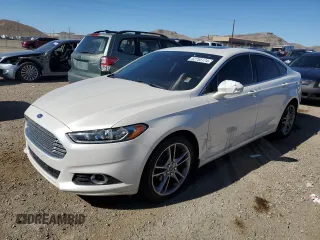 2014 Ford Fusion Titanium with VIN 3FA6P0K93ER103394, listed as a Copart auction lot 88048375 with 126,570 mi miles and Salvage Title. Bid and sale history available at DreamBid. Image 1.