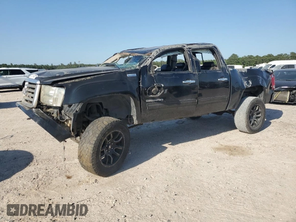 2011 GMC Sierra 1500 SLE with VIN 3GTP2VE33BG149915, listed as a Copart auction lot 52377385 with 218,845 mi miles and Salvage title. Bid and sale history available at DreamBid. Image 1.