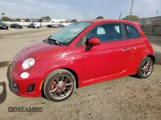 2012 FIAT 500 Abarth z VIN 3C3CFFFH8CT337233, wystawiony jako Copart lot #47214625 z przebiegiem 93 106 mil mil oraz Szkody całkowita. Historia ofert i sprzedaży dostępna na DreamBid. Obrazek 1.