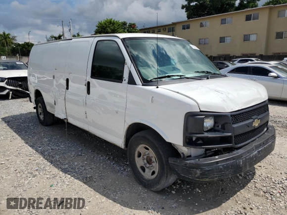 2014 Chevrolet Express Cargo Van with VIN 1GCWGGFA6E1200350, listed as a Copart auction lot 71770774 with 0 mi miles and Clean Title. Bid and sale history available at carsss.com. Image 4.