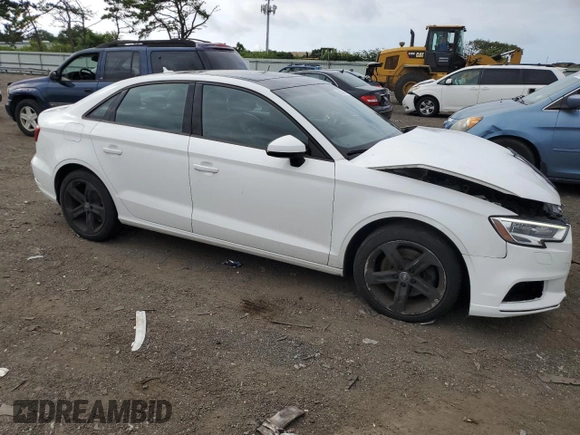 2017 Audi A3 Sedan Premium with VIN WAUB8GFF0H1065150, listed as a Copart auction lot 59060583 with 43,086 mi miles. Bid and sale history available at carsss.com. Image 4.