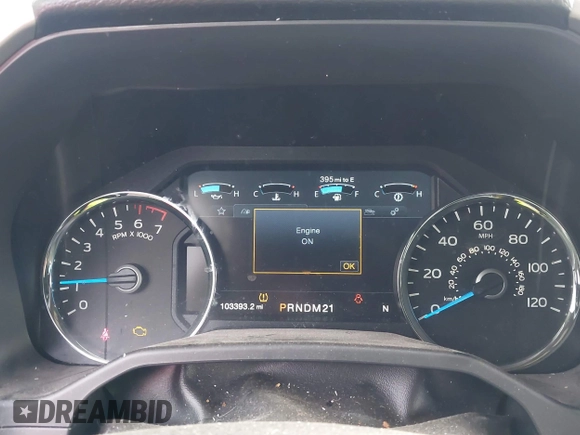 2015 Ford F-150 XLT with VIN 1FTEW1EP4FFB51252, listed as a IAAI auction lot 41471878 with 103,393 mi miles. Bid and sale history available at carsss.com. Image 7.