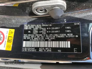 2019 Lexus NX 300 with VIN JTJYARBZ0K2144314, listed as a Copart auction lot 60887035 with 60,606 mi miles and Salvage title. Bid and sale history available at DreamBid. Image 14.