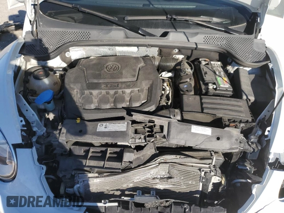 2018 Volkswagen Beetle S with VIN 3VW5DAAT7JM505022, listed as a Copart auction lot 80056374 with 45,473 mi miles and Salvage Title. Bid and sale history available at DreamBid. Image 11.