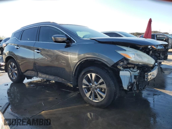 2016 Nissan Murano SV with VIN 5N1AZ2MG3GN111860, listed as a Copart auction lot 84019324 with 227,368 mi miles and Salvage Title. Bid and sale history available at carsss.com. Image 4.