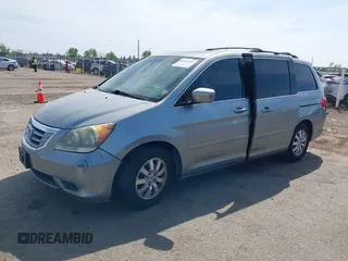 2009 Honda Odyssey EX-L with VIN 5FNRL387X9B055362, listed as a IAAI auction lot 42051881 with 139,172 mi miles and . Bid and sale history available at DreamBid. Image 2.