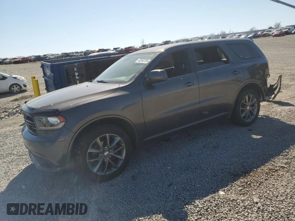 2015 Dodge Durango SXT with VIN 1C4RDJAGXFC750736, listed as a Copart auction lot 48340785 with 209,361 mi miles and Salvage Title. Bid and sale history available at DreamBid. Image 1.