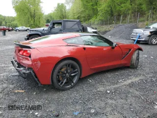 2015 Chevrolet Corvette Z51 3LT with VIN 1G1YL2D72F5111893, listed as a Copart auction lot 55885815 with 139,711 mi miles and Salvage title. Bid and sale history available at DreamBid. Image 3.