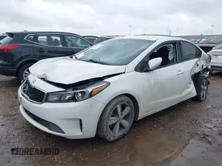 2018 Kia Forte LX with VIN 3KPFL4A72JE220107, listed as a IAAI auction lot 41541550 with 40,625 mi miles and . Bid and sale history available at DreamBid. Image 18.