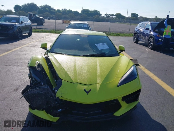 2023 Chevrolet Corvette 2LT with VIN 1G1YB2D40P5111501, listed as a IAAI auction lot 42319689 with 39,007 mi miles and . Bid and sale history available at DreamBid. Image 12.