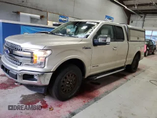 2018 Ford F-150 with VIN 1FTFX1E1XJFD49050, listed as a Copart auction lot 66600174 with 56,351 mi miles and Salvage title. Bid and sale history available at DreamBid. Image 1.