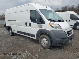 2021 Ram ProMaster Cargo with VIN 3C6LRVDG9ME523948, listed as a Copart auction lot 47025685 with 48,753 mi miles and Clean Title. Bid and sale history available at DreamBid. Image 4.