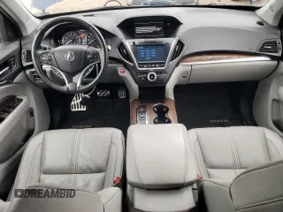 2019 Acura MDX Sport Hybrid w/Advance Pkg with VIN 5J8YD7H72KL000117, listed as a Copart auction lot 68556373 with 62,368 mi miles. Bid and sale history available at carsss.com. Image 8.