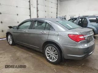 2012 Chrysler 200 Limited with VIN 1C3CCBCBXCN175834, listed as a Copart auction lot 46808885 with 105,712 mi miles and Salvage Title. Bid and sale history available at carsss.com. Image 2.