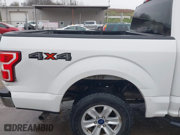 2018 Ford F-150 XL with VIN 1FTEW1EP3JFD62659, listed as a IAAI auction lot 41943031 with 34,407 mi miles. Bid and sale history available at carsss.com. Image 17.