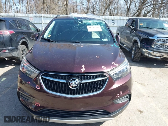 2017 Buick Encore Preferred with VIN KL4CJESB9HB056518, listed as a IAAI auction lot 41745360 with 133,061 mi miles. Bid and sale history available at carsss.com. Image 12.