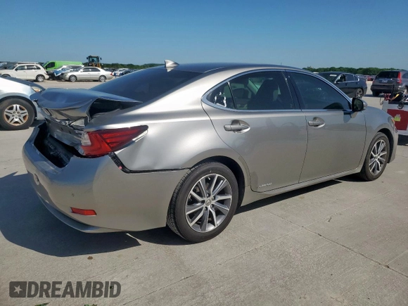 2016 Lexus ES 300h with VIN JTHBW1GG8G2125311, listed as a Copart auction lot 52635165 with 93,585 mi miles and Salvage Title. Bid and sale history available at DreamBid. Image 3.