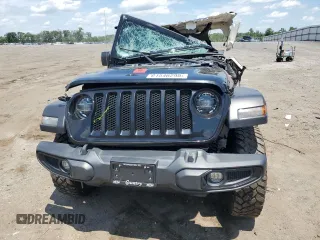 2022 Jeep Wrangler Unlimited Sport S with VIN 1C4HJXDG6NW141367, listed as a Copart auction lot 61546295 with Not provided miles and Salvage title. Bid and sale history available at DreamBid. Image 5.