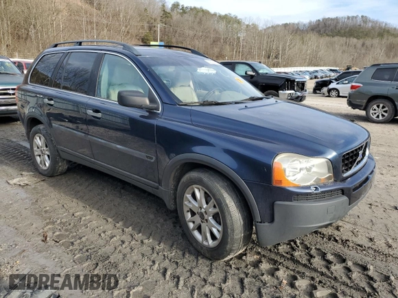 2004 Volvo XC90 с VIN YV1CZ91H041118409, выставлен на аукционе Copart как лот 42971715 с пробегом Не указан миль и Списание • Salvage title. История ставок и продаж доступна на DreamBid. Изображение 4.