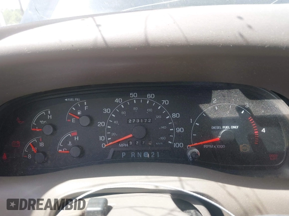 2001 Ford F-350 XL with VIN 1FTSW31F91EB55386, listed as a IAAI auction lot 42492448 with 273,172 mi miles and . Bid and sale history available at DreamBid. Image 7.