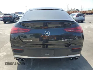 2024 Mercedes-Benz GLE 53 AMG with VIN 4JGFD6BB7RA981902, listed as a Copart auction lot 54250745 with 50,621 mi miles and Salvage title. Bid and sale history available at DreamBid. Image 6.