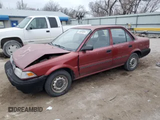 1989 Toyota Corolla with VIN JT2AE92E3K0155222, listed as a Copart auction lot 86084064 with 165,124 mi miles and Salvage title. Bid and sale history available at DreamBid. Image 1.
