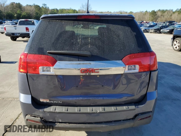 2013 GMC Terrain SLE with VIN 2GKALMEK0D6395988, listed as a Copart auction lot 49456625 with 228,569 mi miles and Salvage title. Bid and sale history available at DreamBid. Image 6.